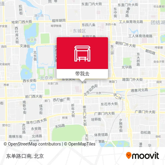 东单路口南地图