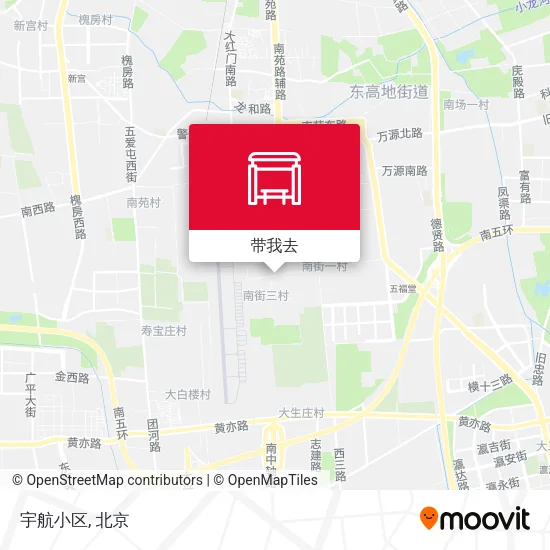 宇航小区地图