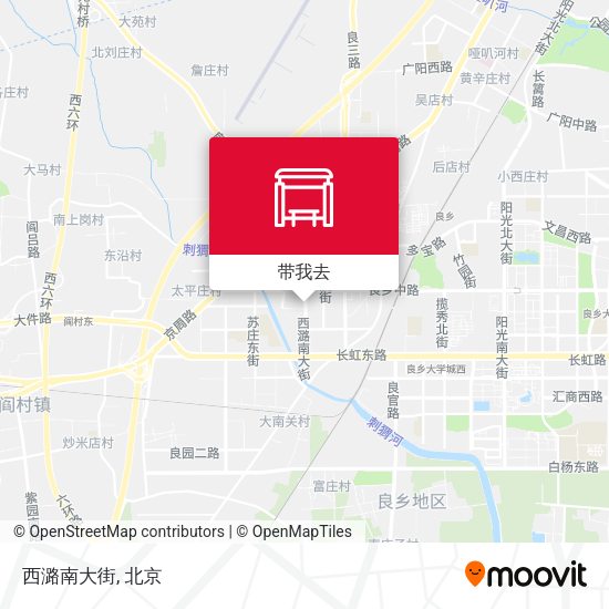 西潞南大街地图