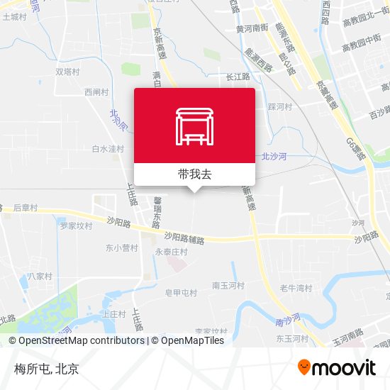 梅所屯地图