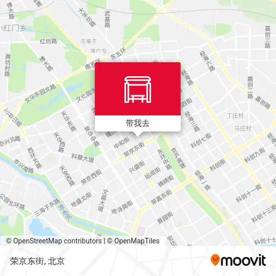 荣京东街地图