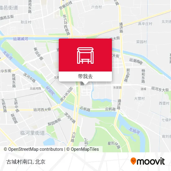 古城村南口地图