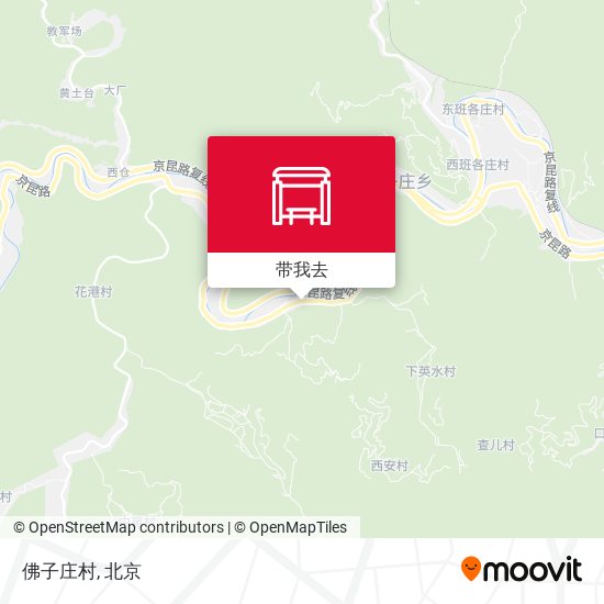 佛子庄村地图