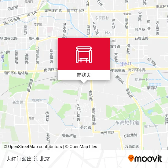 大红门派出所地图