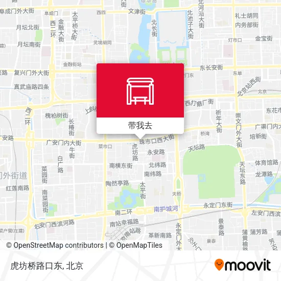 虎坊桥路口东地图