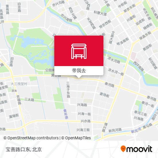 宝善路口东地图