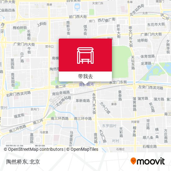 陶然桥东地图