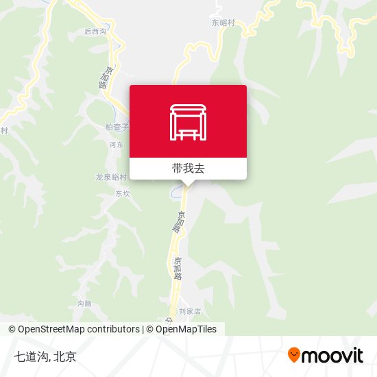 七道沟地图