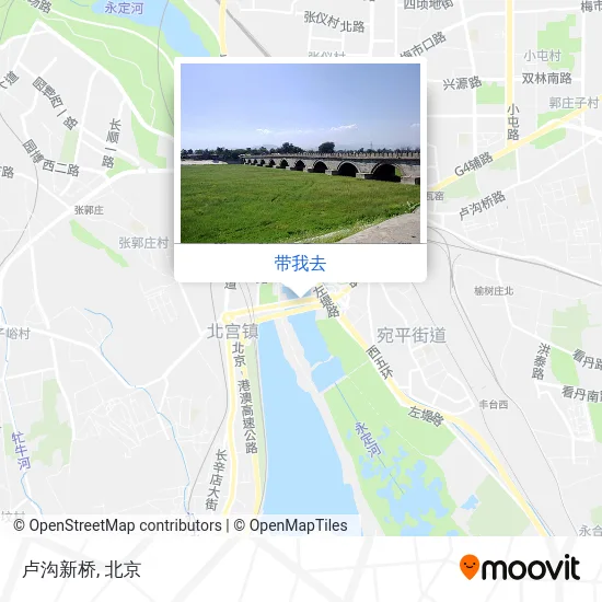 卢沟新桥地图