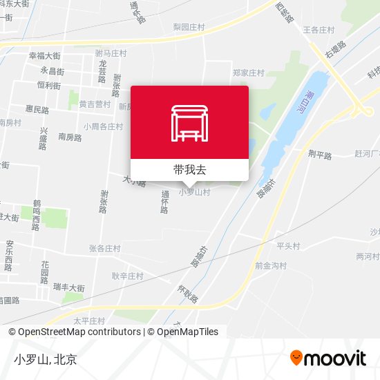 小罗山地图