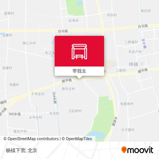 杨镇下营地图