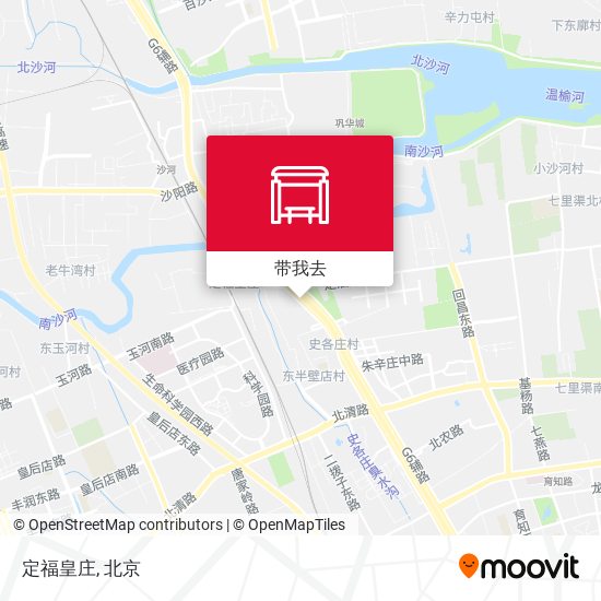 定福皇庄地图