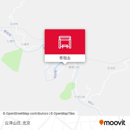 云泽山庄地图