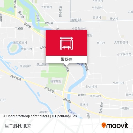 里二泗村地图