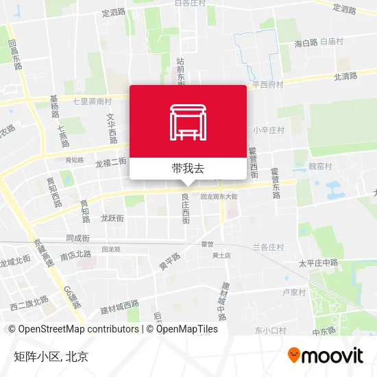 矩阵小区地图