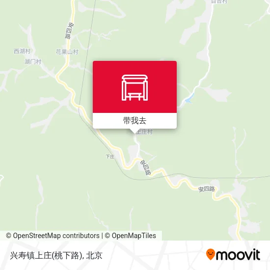 兴寿镇上庄(桃下路)地图
