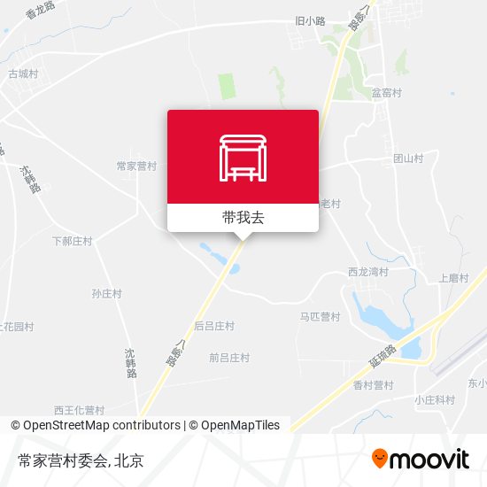 常家营村委会地图
