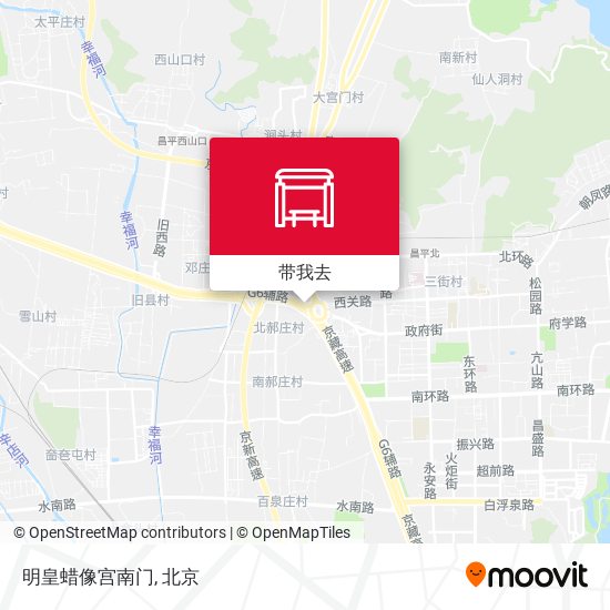 明皇蜡像宫南门地图