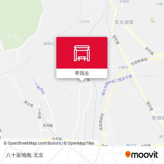 八十亩地南地图
