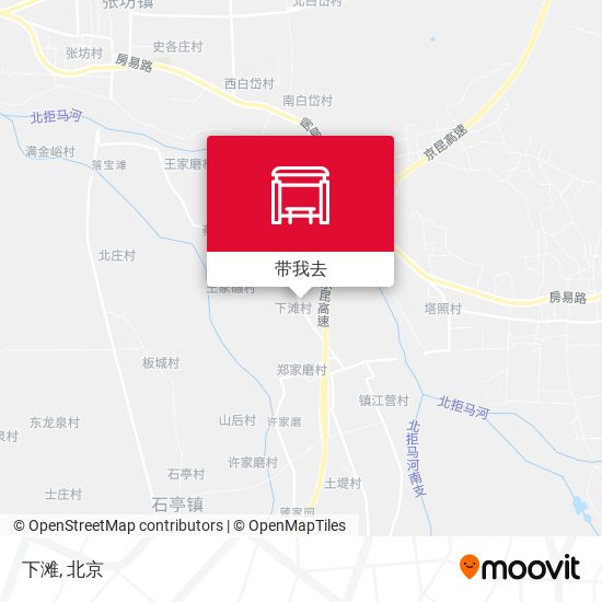 下滩地图