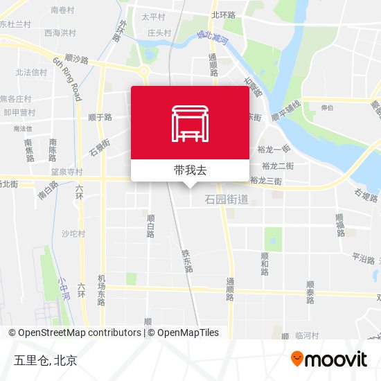 五里仓地图