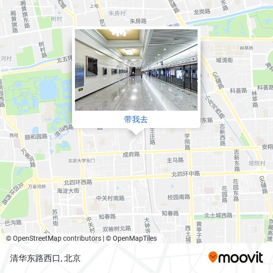 清华东路西口地图