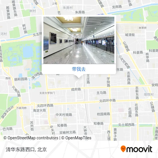 清华东路西口地图