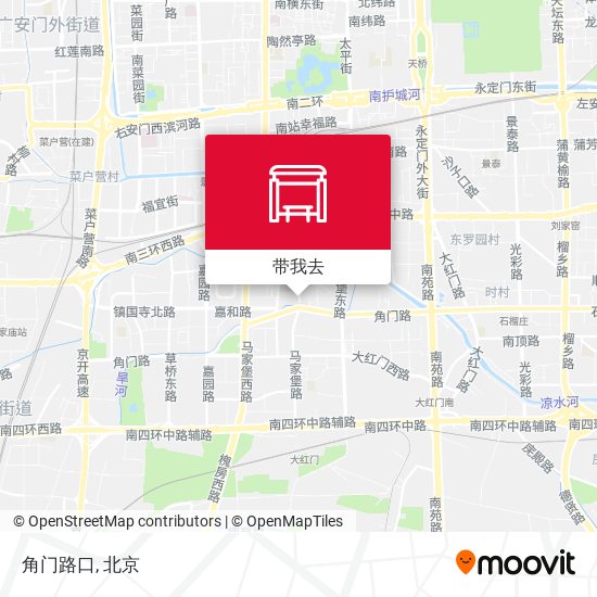 角门路口地图