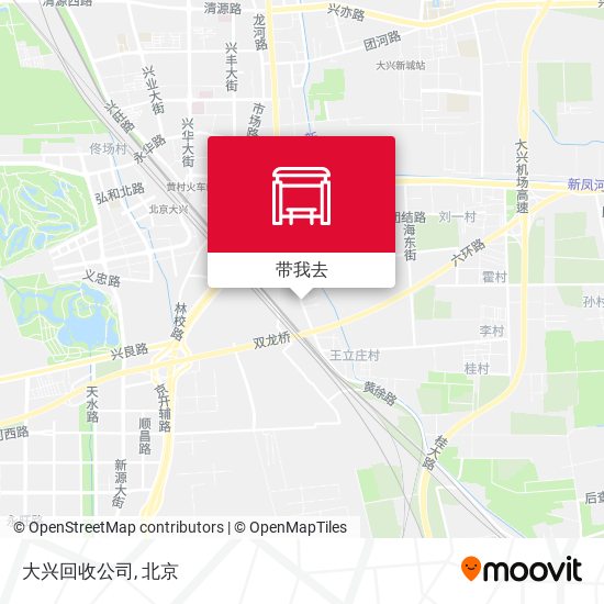 大兴回收公司地图