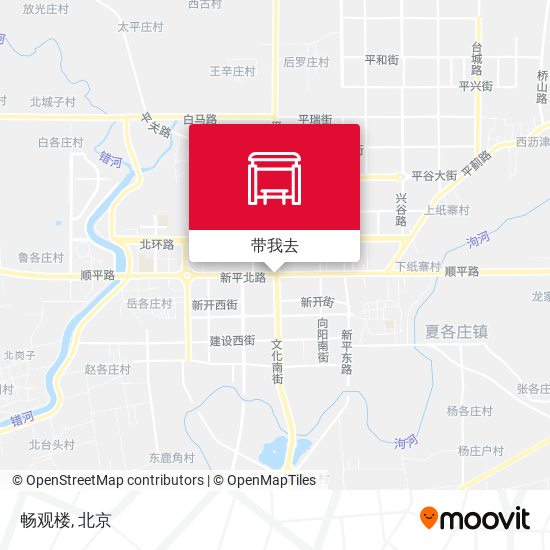 畅观楼地图