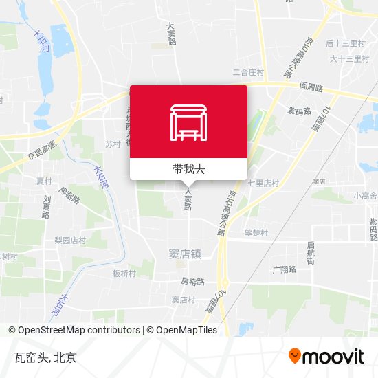 瓦窑头地图