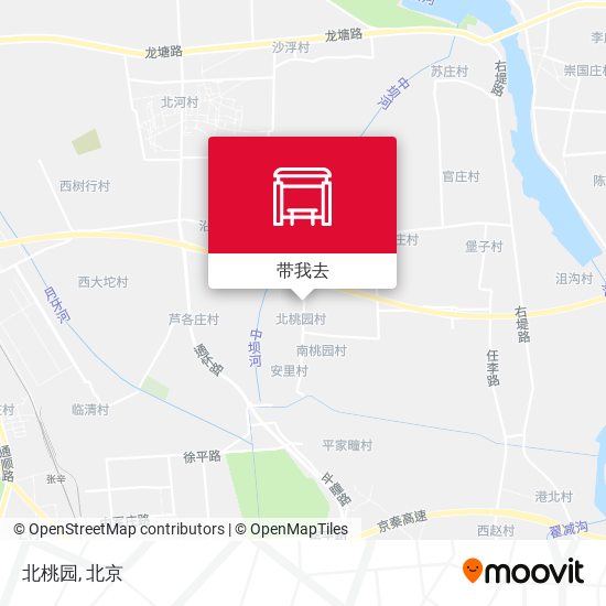北桃园地图