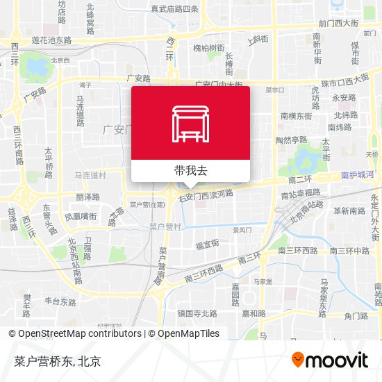 菜户营桥东地图
