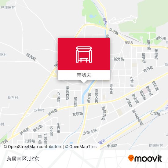 康居南区地图