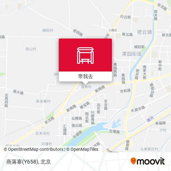 燕落寨(Y658)地图