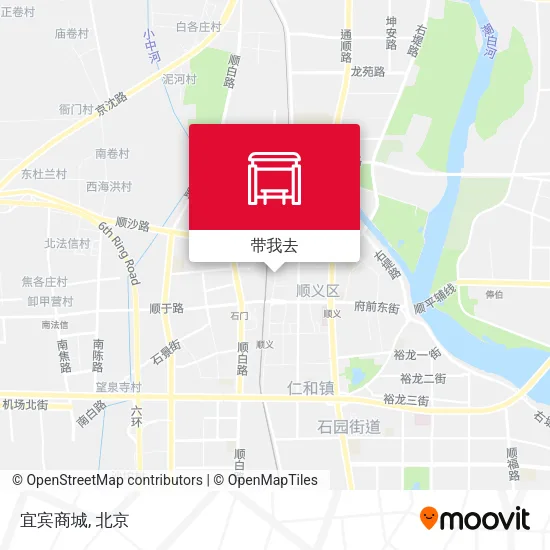 宜宾商城地图