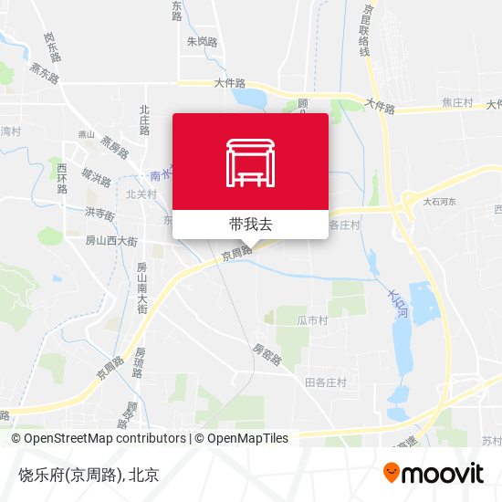 饶乐府(京周路)地图