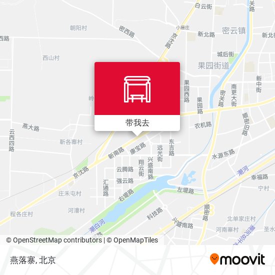 燕落寨地图