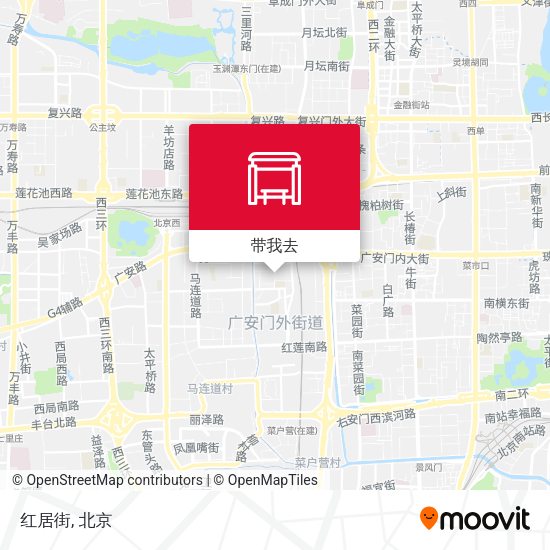 红居街地图