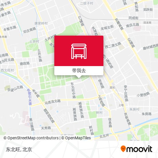 东北旺地图