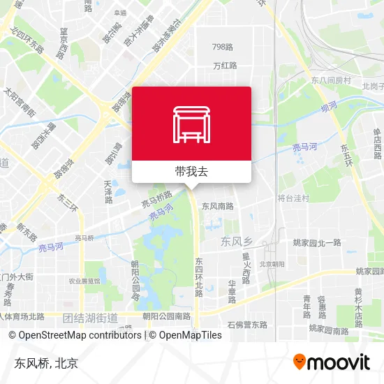 东风桥地图
