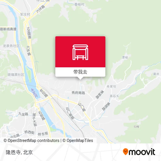隆恩寺地图