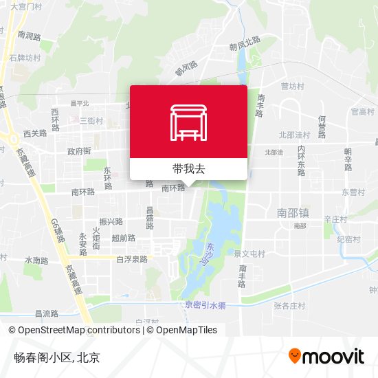 畅春阁小区地图