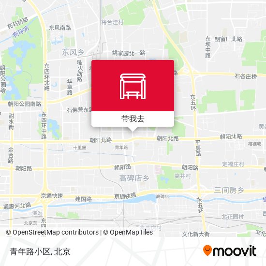 青年路小区地图