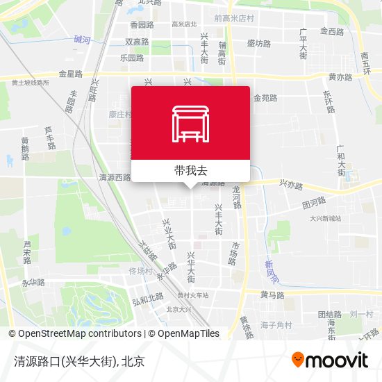 清源路口(兴华大街)地图