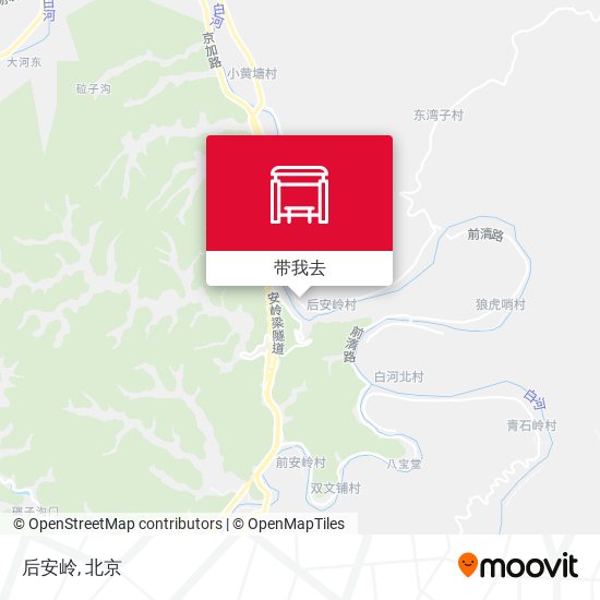 后安岭地图