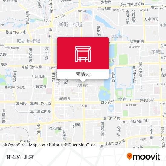 甘石桥地图