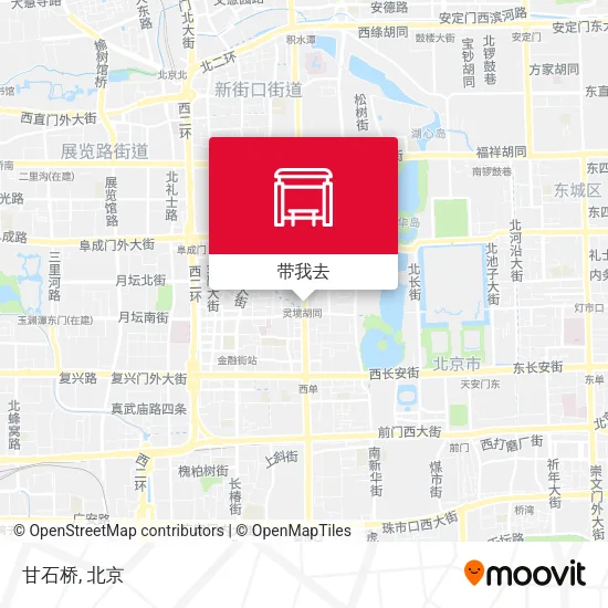 甘石桥地图