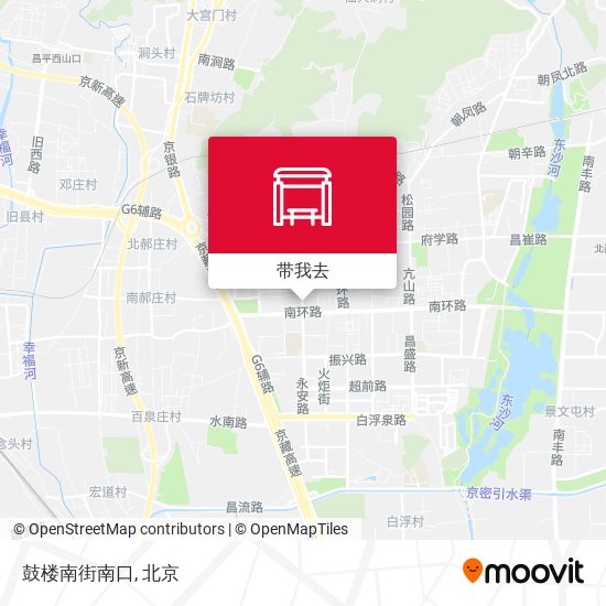 鼓楼南街南口地图