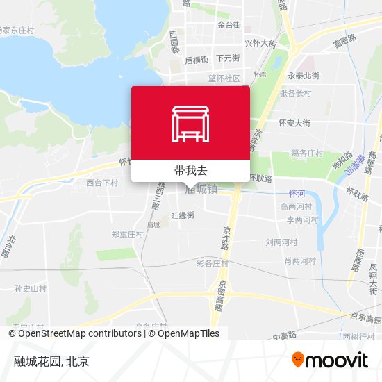融城花园地图